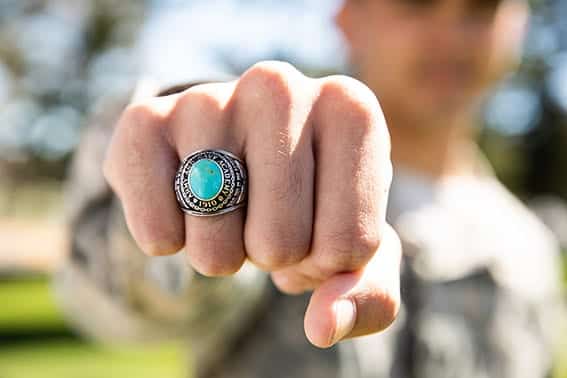 Army and Navy Academy Senior Ring